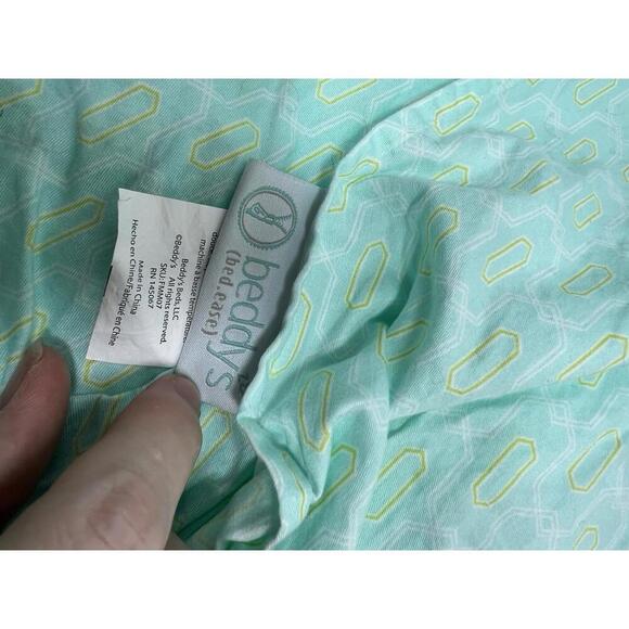 Beddys Pillow Shams Set Of 2 Ruffles Cotton Blue Floral Little Girl - Picture 5 of 6